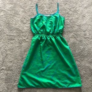 Palm Leaf Printed Dress